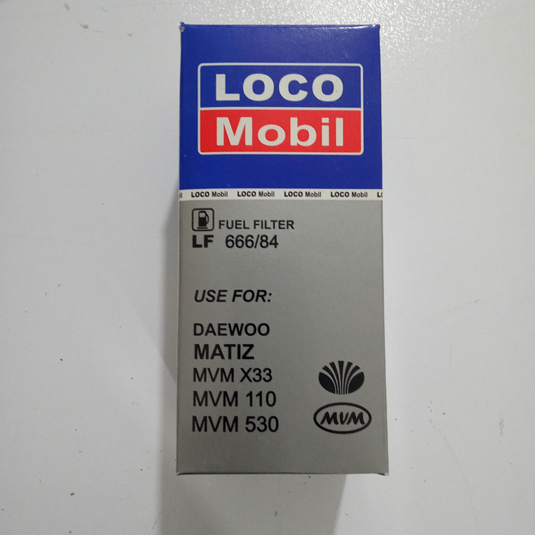 فیلتر بنزین لوکوموبیل مدل LF 666/84 مناسب برای تیگو 7 - آریزو 5 -6 - X33- تیگو 5 - 530-550 110
