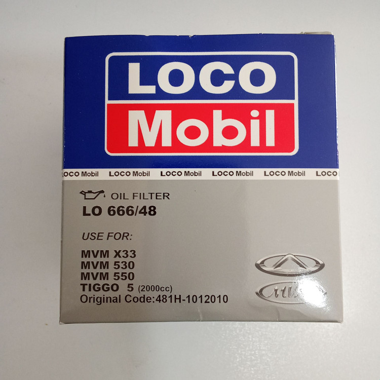 فیلتر روغن لوکوموبیل مدل LO 666/48 مناسب برای 530- 550 - X 33- تیگو 5