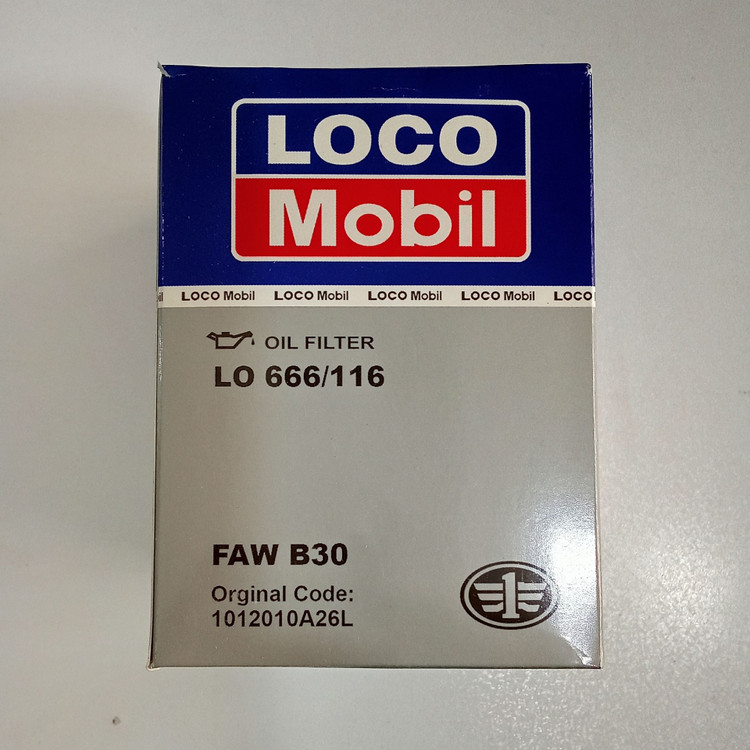 فیلتر روغن لوکوموبیل مدل LO 666/116 مناسب برای بسترن B30