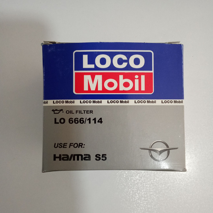 فیلتر روغن لوکوموبیل مدل LF666/114 مناسب برای هایما S5