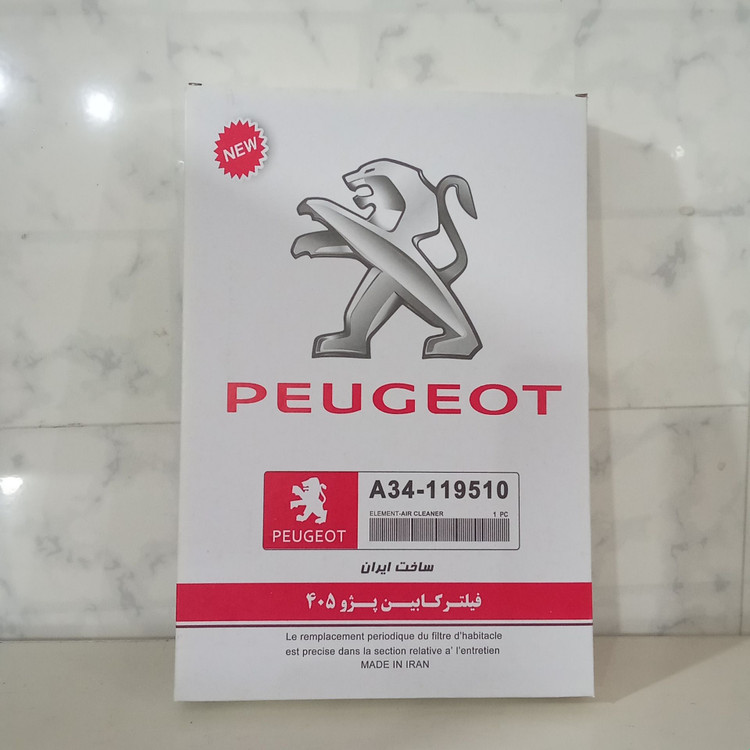 فیلتر کابین مدل PEUGEOT مناسب برای پژو 405- پژو 206 بسته 30 عددی
