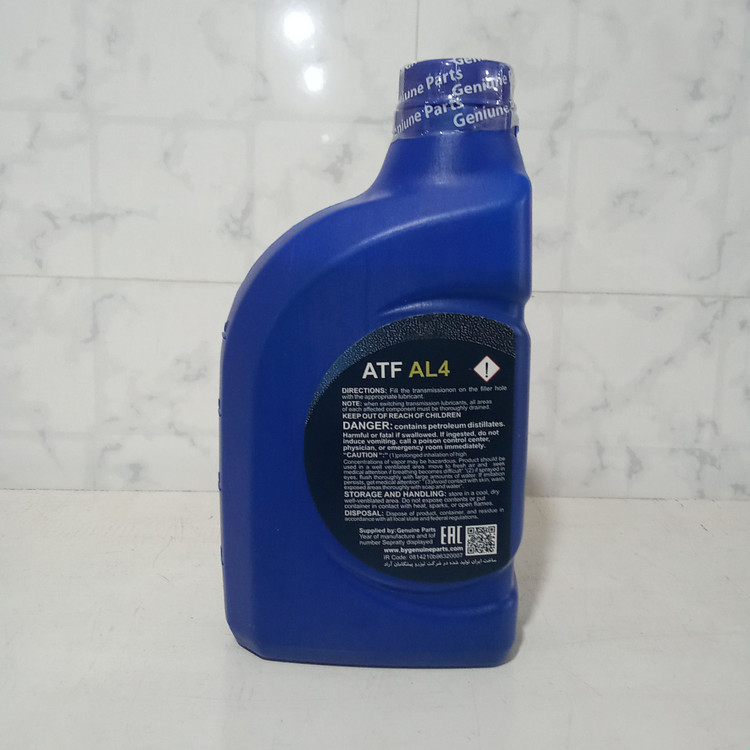 روغن گیربکس اتومات جنیون پارت مدل ATF- AL4 حجم یک لیتر