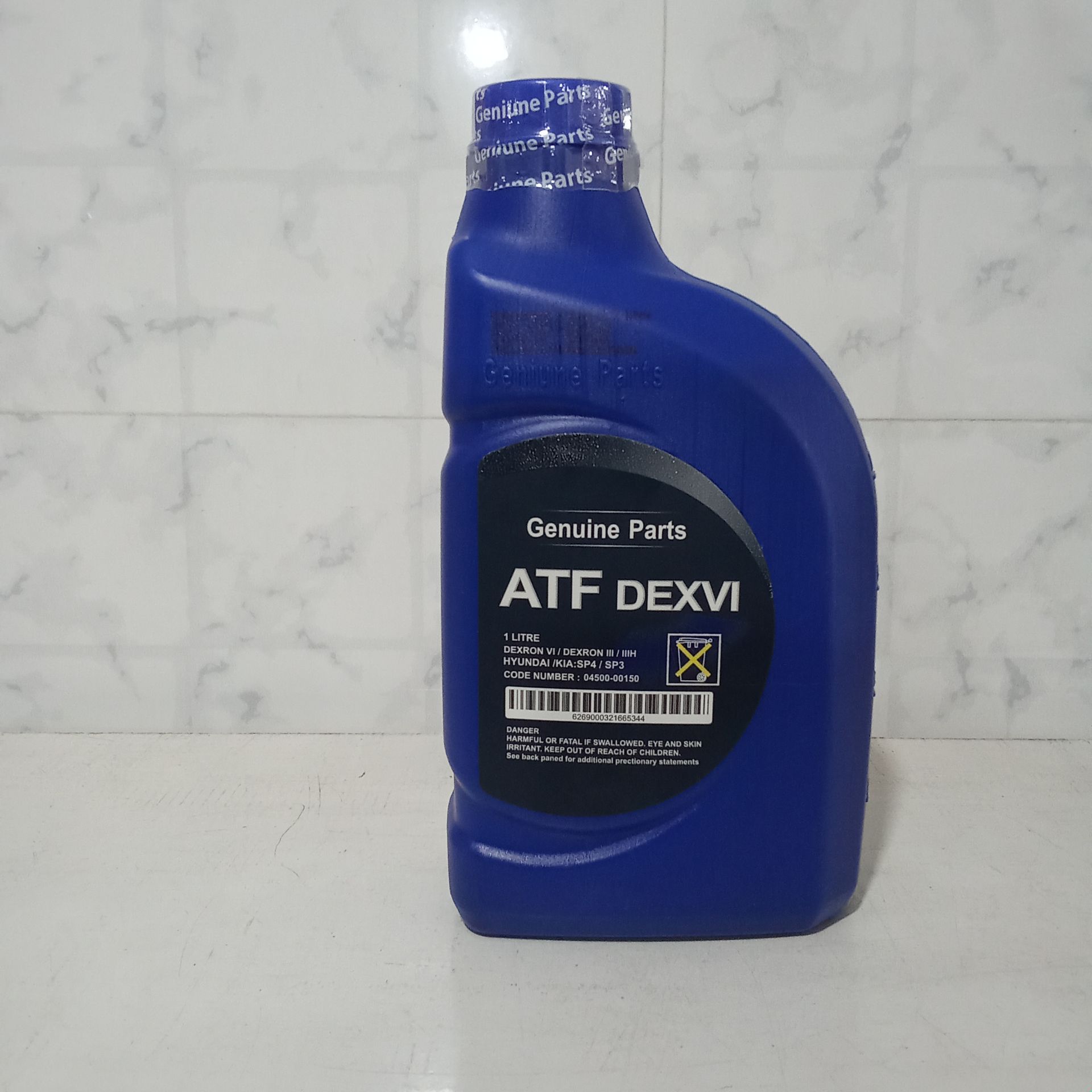 روغن گیربکس اتومات جنیون پارت  مدل ATF- DEXVI حجم یک لیتر