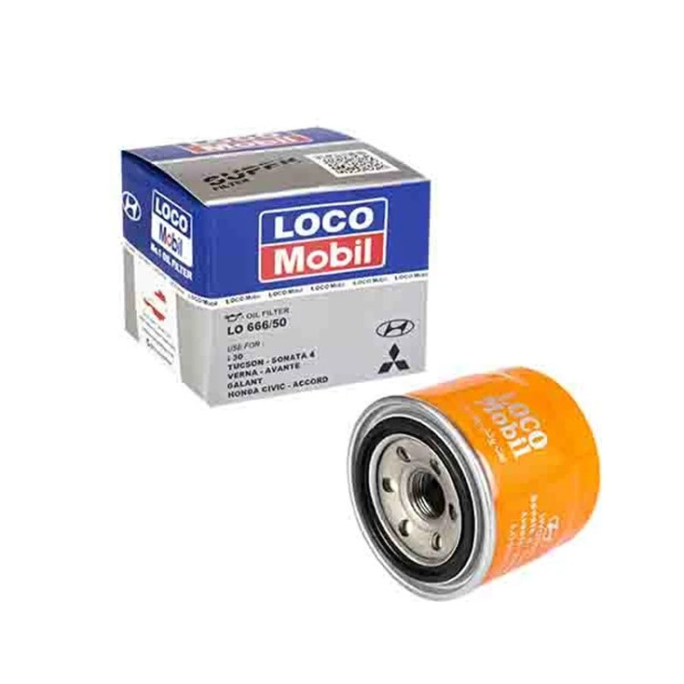 فیلتر روغن لوکومبیل کد 666/50 مناسب برای هیوندای ورنا - هیوندای ورنا - کیا سراتو