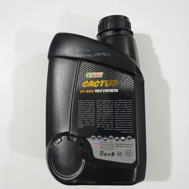 روغن گیربکس اتوماتیک خودرو کاکتوس مدل ATF-MVLV حجم یک لیتر